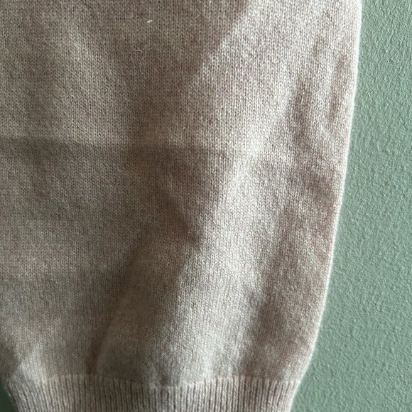 White + Warren 100% cashmere powder pink joggers - Picture 8 of 10